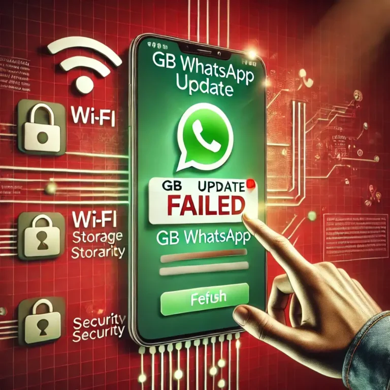 What If GB WhatsApp Update Is Not Working?