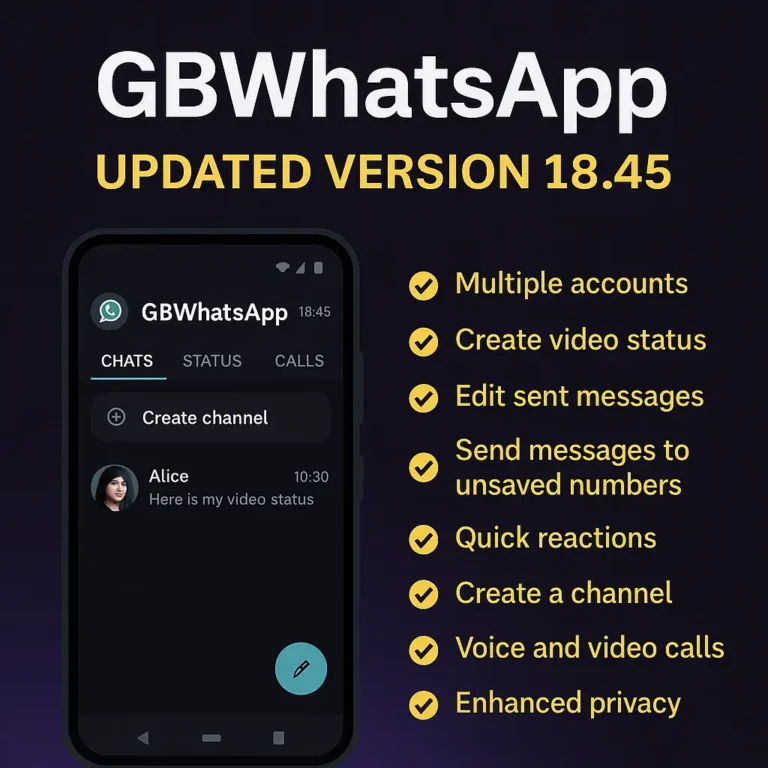 GBWhatsApp Version 18.45